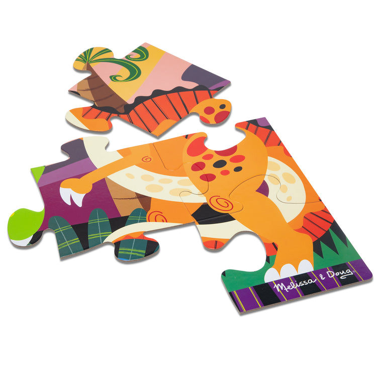  The Melissa & Doug Dinosaur Dawn Jumbo Jigsaw Floor Puzzle (24 pcs, 2 x 3 feet)