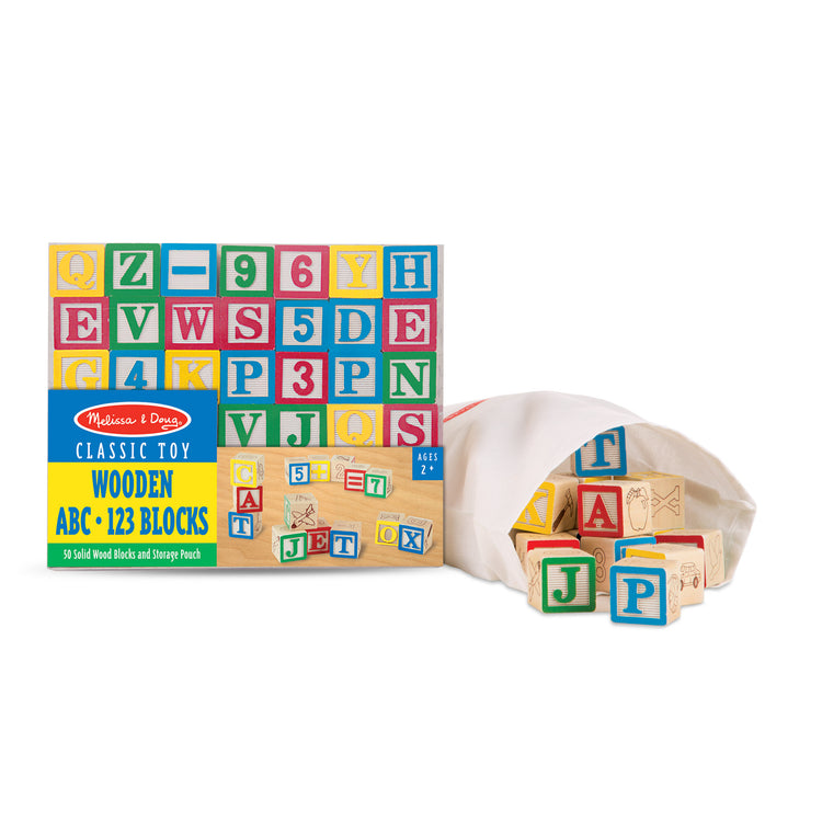 Educational Blocks for Kids Wooden Learning Blocks