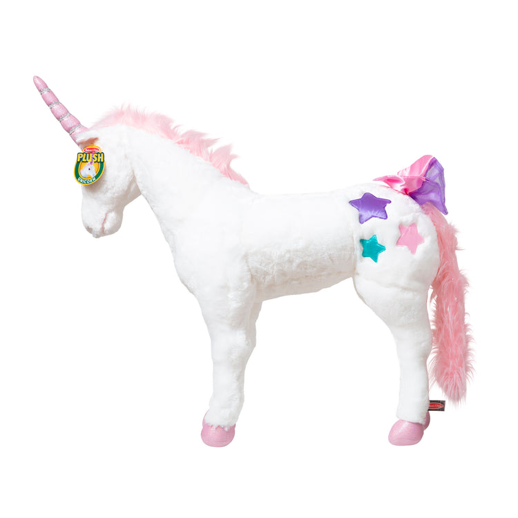 Unicorn Jumbo Stuffed Animal Melissa Doug