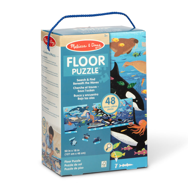 Search & Find Beneath the Waves Floor Puzzle - 48 Pieces