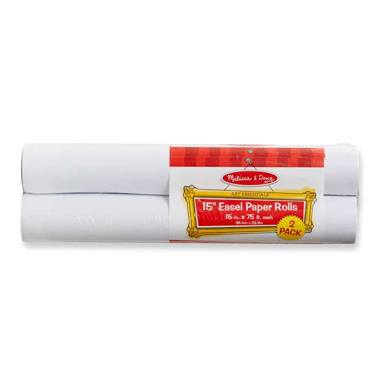 The Melissa & Doug 15-Inch Easel Paper Rolls 2-Pack