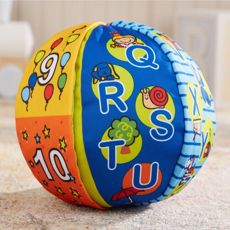 the Melissa & Doug K's Kids 2-in-1 Talking Ball Educational Toy - ABCs and Counting 1-10