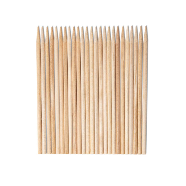 10 Pcs Creative Universal Wooden Stylus Art of Scratch Sticks Scratch Paper Stylus, Women's, Size: As described, Brown