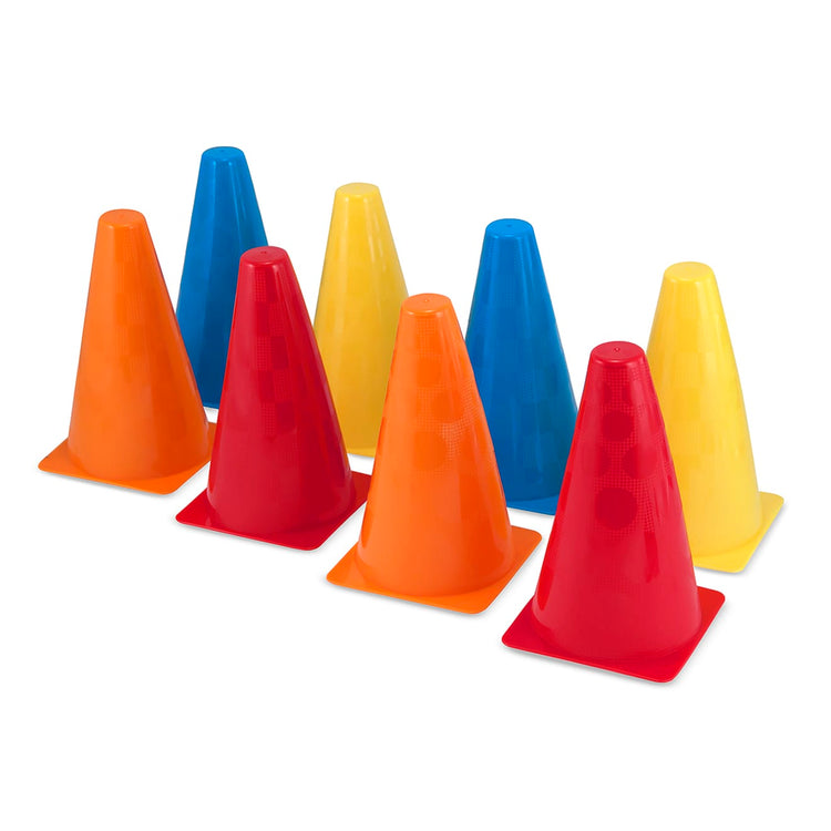 An assembled or decorated the Melissa & Doug 8 Activity Cones - Set of 8