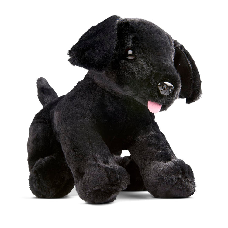 the Melissa & Doug Benson Black Lab - Stuffed Animal Puppy Dog