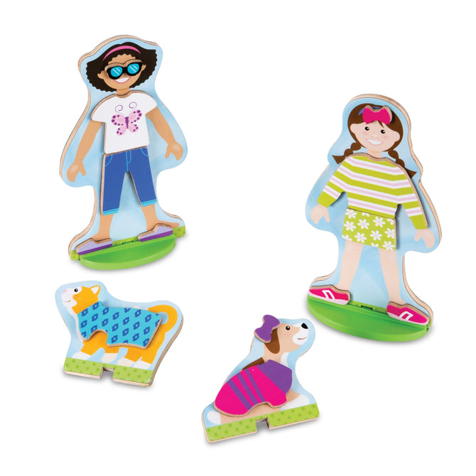 Magnetic Dress-Up Dolls