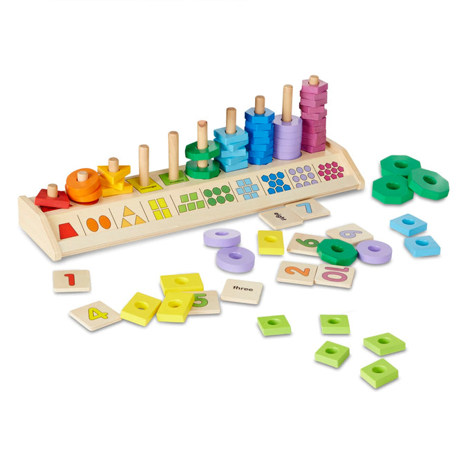 Counting Shape Stacker | Melissa & Doug