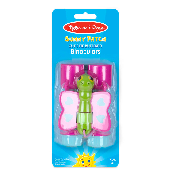 the Melissa & Doug Sunny Patch Cutie Pie Butterfly Binoculars - Pretend Play Toy