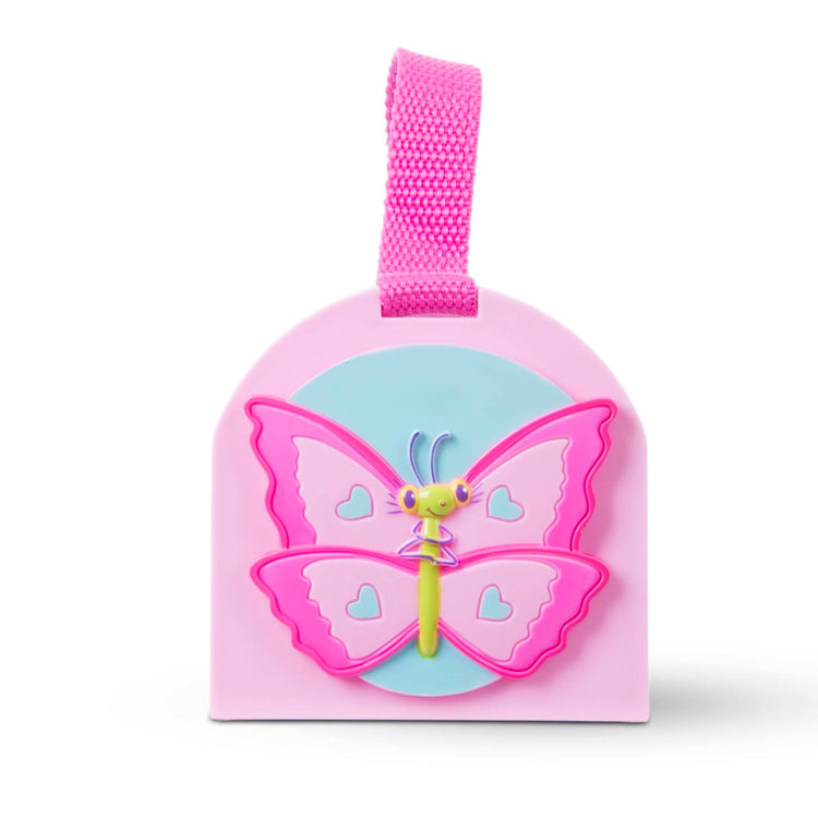 the Melissa & Doug Sunny Patch Cutie Pie Butterfly Bug House Toy With Carrying Handle and Easy-Access Door