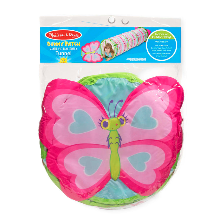 the Melissa & Doug Sunny Patch Cutie Pie Butterfly Crawl-Through Tunnel (almost 5 feet long)