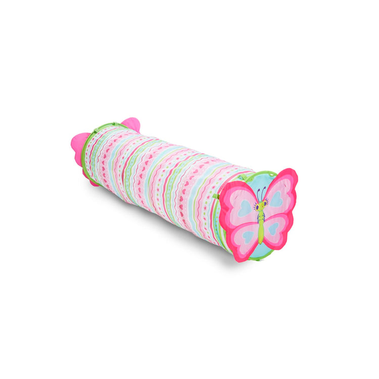 The loose pieces of the Melissa & Doug Sunny Patch Cutie Pie Butterfly Crawl-Through Tunnel (almost 5 feet long)