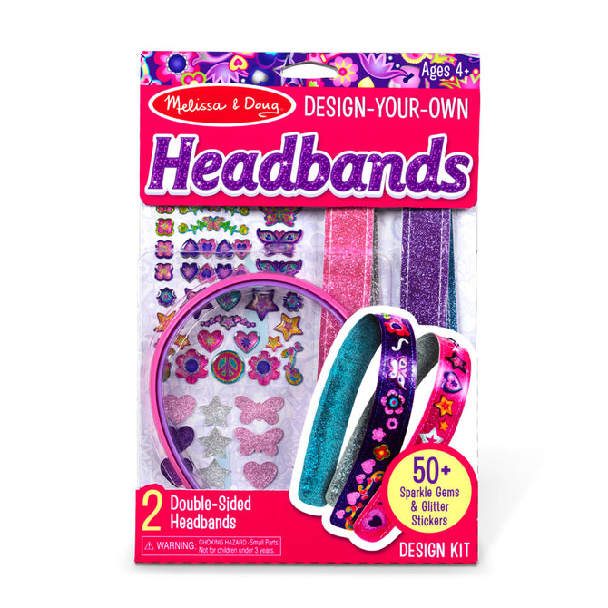 DesignYourOwn Headbands Decorate & Craft Kit Melissa & Doug