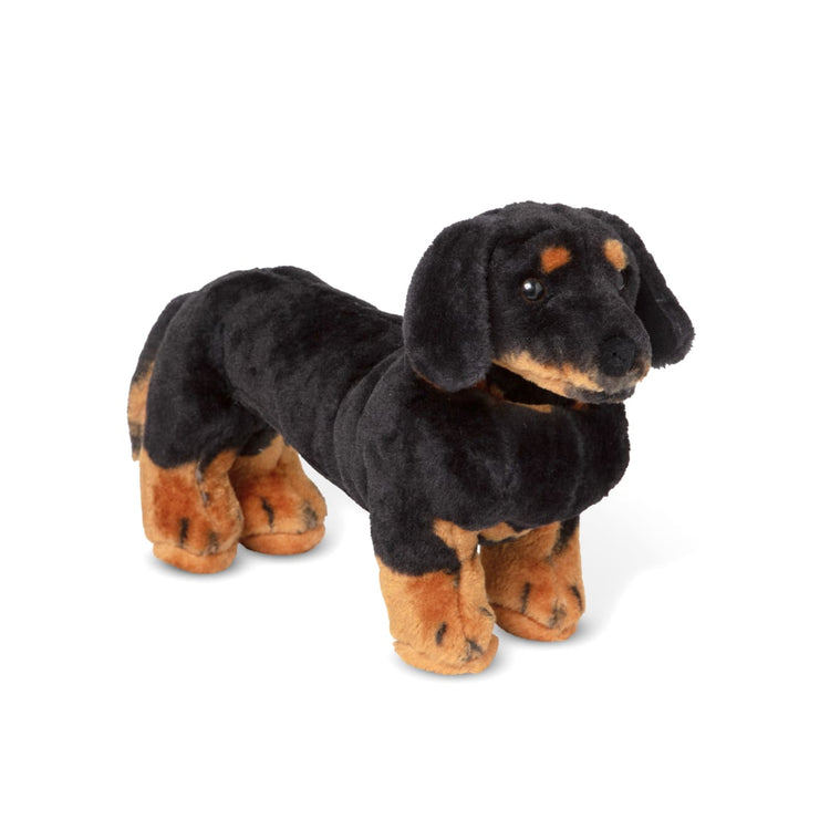 the Melissa & Doug Giant Dachshund - Lifelike Stuffed Animal Dog