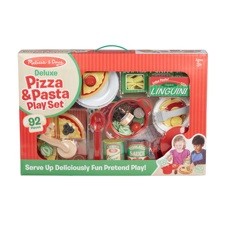 Deluxe Pizza & Pasta Play Set- Melissa and Doug