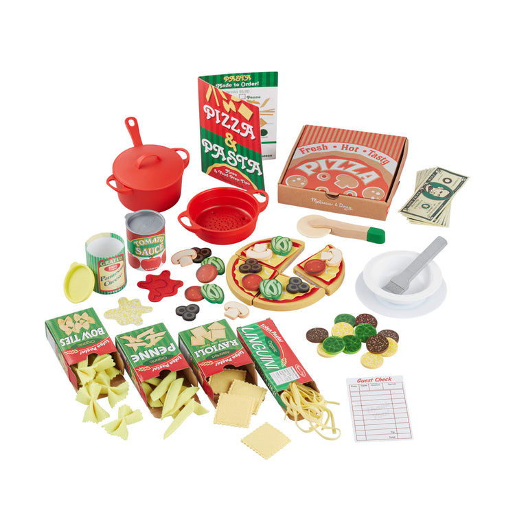 Mini Chef - Pizza-n-Pasta Playset, Play Food Set