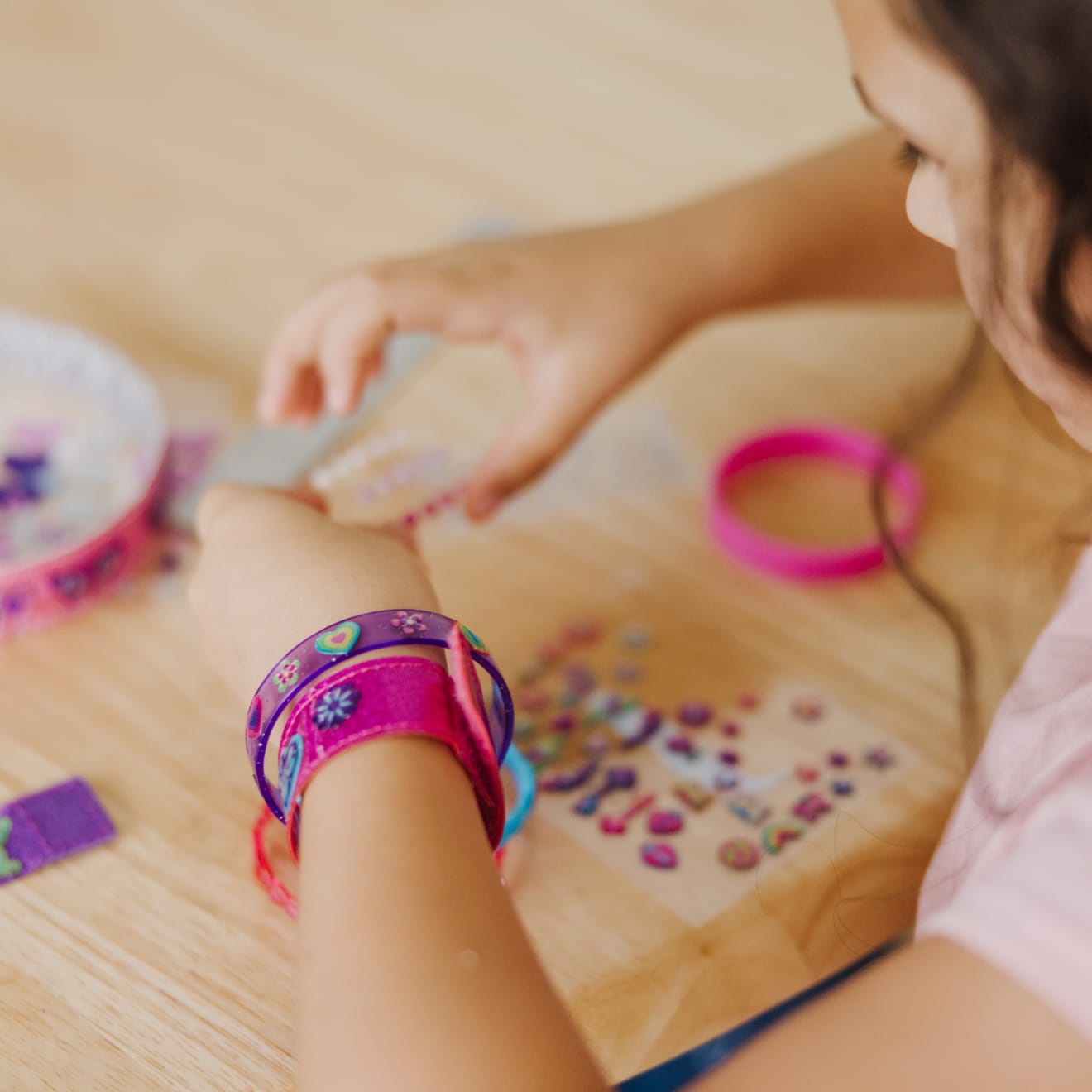 Purple Magic Wish Bracelet for Kids – Wishbeads