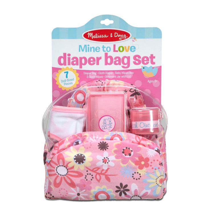 the Melissa & Doug Mine to Love Doll Diaper Changing Set With Accessories (7 pcs)