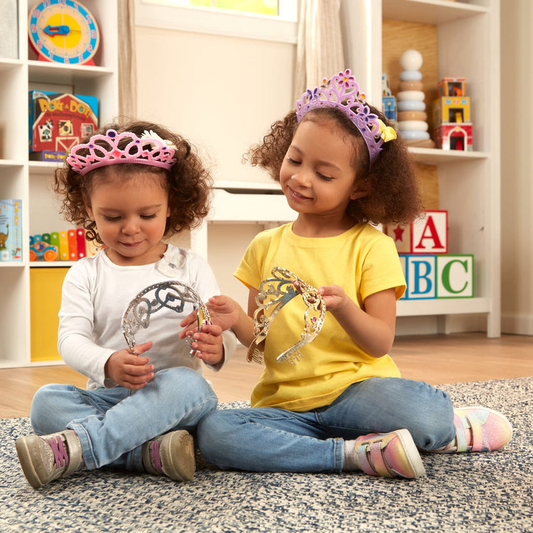 princess tiara dress up Amazon.com: Disney Princess Dress Up Accessory Set Belle Tiara, Shoes, Wand and Comb Set for Little Girls Role Play Time Costume Toys for 3-6 Years : Clothing, Shoes & Jewelry