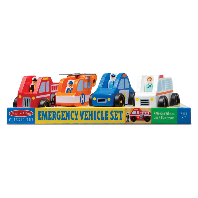 Melissa & Dough Emergency Vehicle Set