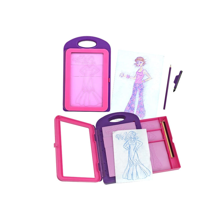 Buy Style Me Up, Fashion Stencil and Style, Kids Art Kit