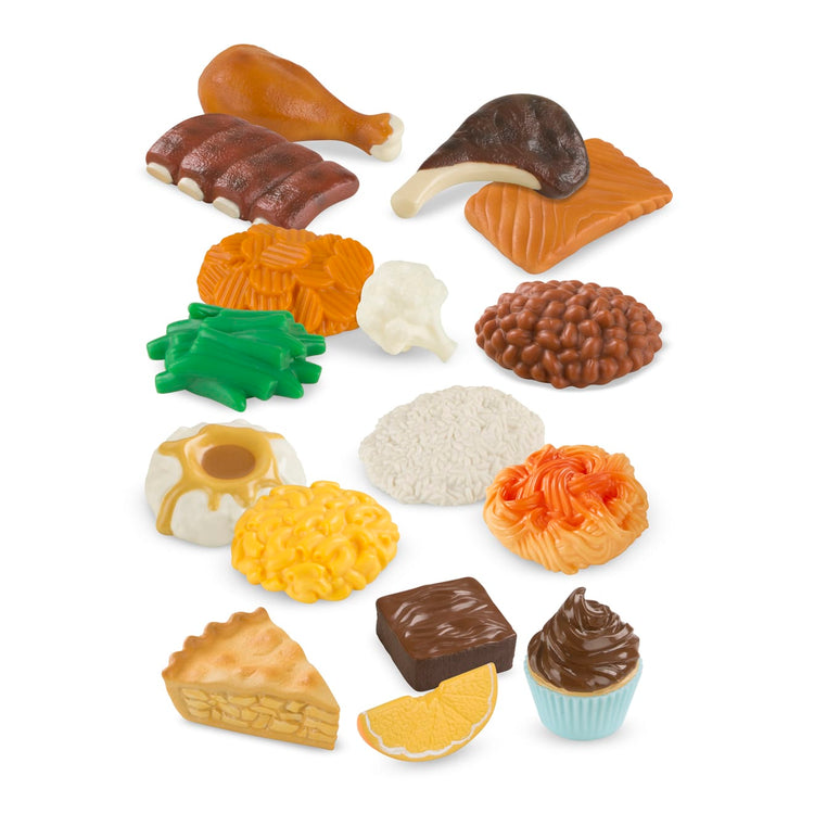 Constructive Playthings Pretend Play Rubber Food Realistic Play