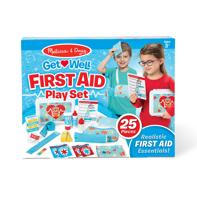 the Melissa & Doug Get Well First Aid Kit Play Set – 25 Toy Pieces
