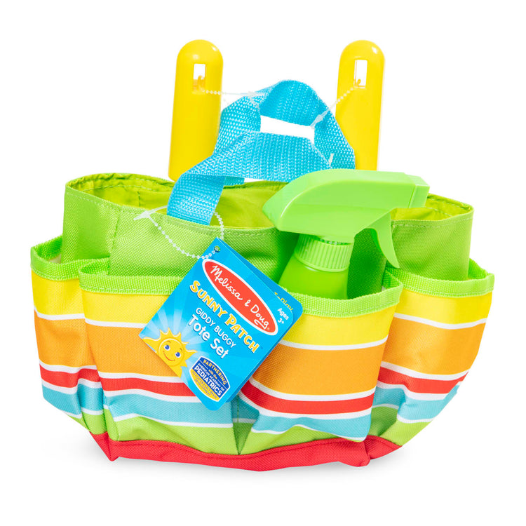 the Melissa & Doug Sunny Patch Giddy Buggy Toy Gardening Tote Set With Tools