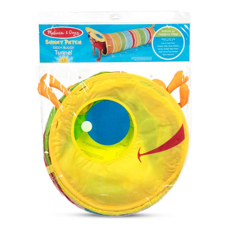 the Melissa & Doug Sunny Patch Giddy Buggy Crawl-Through Tunnel (almost 5 feet long)
