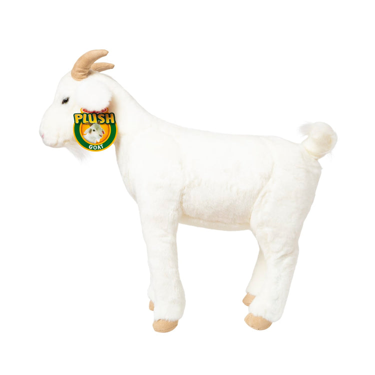 the Melissa & Doug Giant Goat - Lifelike Stuffed Animal (22.5 inches tall)