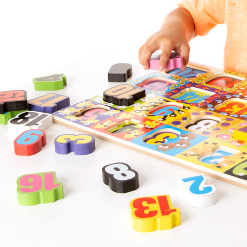 Chunky Numbers Jumbo Numbers Chunky Puzzle | Numbers Puzzle