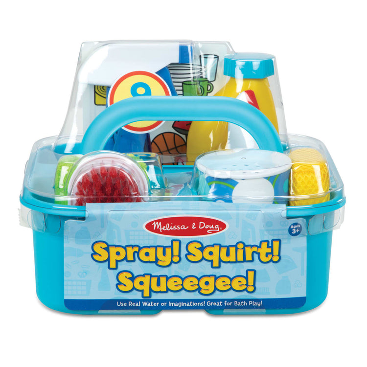 the Melissa & Doug Spray, Squirt & Squeegee Play Set - Pretend Play Cleaning Set