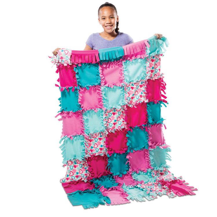 Created by Me! Flower Fleece Quilt- Melissa and Doug