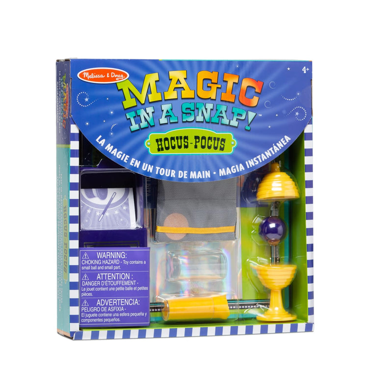 the Melissa & Doug Magic in a Snap! Hocus Pocus Collection Magic Tricks Set (12 pcs)