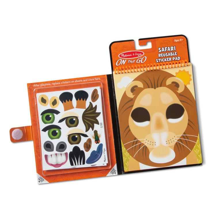 Melissa & Doug 9103 Face It Reusable Sticker Pad 5 Scenes Over 150 Stickers  for sale online