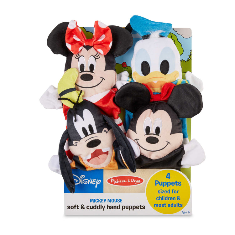the Mickey Mouse & Friends Soft & Cuddly Hand Puppets