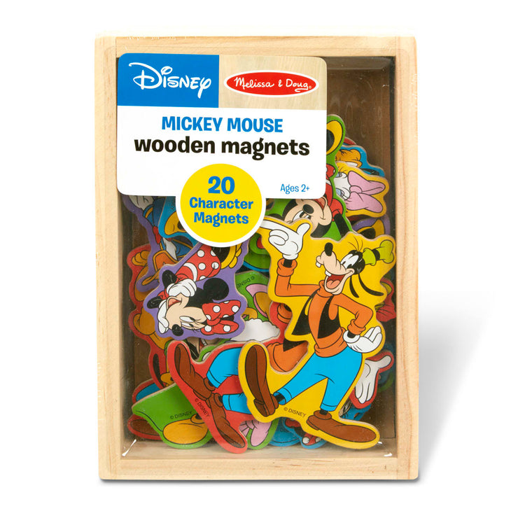 the Melissa & Doug Disney Mickey Mouse Clubhouse Wooden Character Magnets (20 pcs)