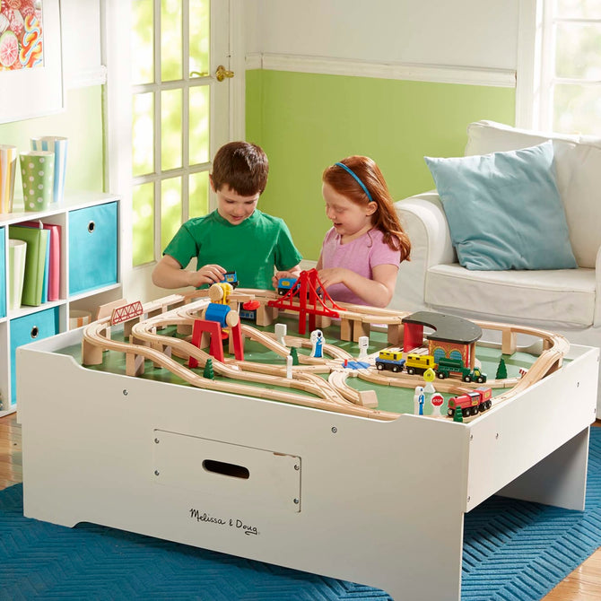 Multi Level Train Table Multi-Activity Train Table | Melissa & Doug