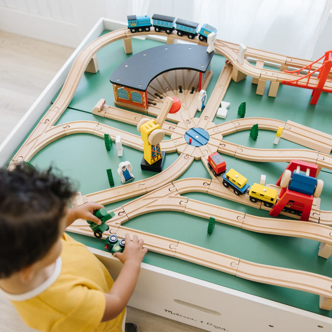 Multi Level Train Table Multi-Activity Train Table | Melissa & Doug