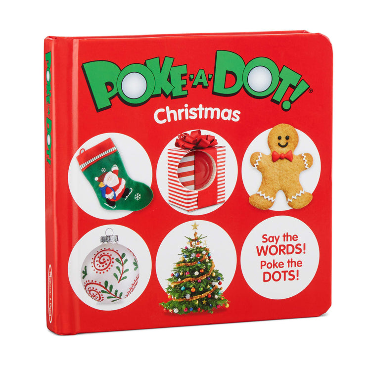 the Melissa & Doug Children’s Book – Poke-a-Dot: Christmas (Board Book with Buttons to Pop)