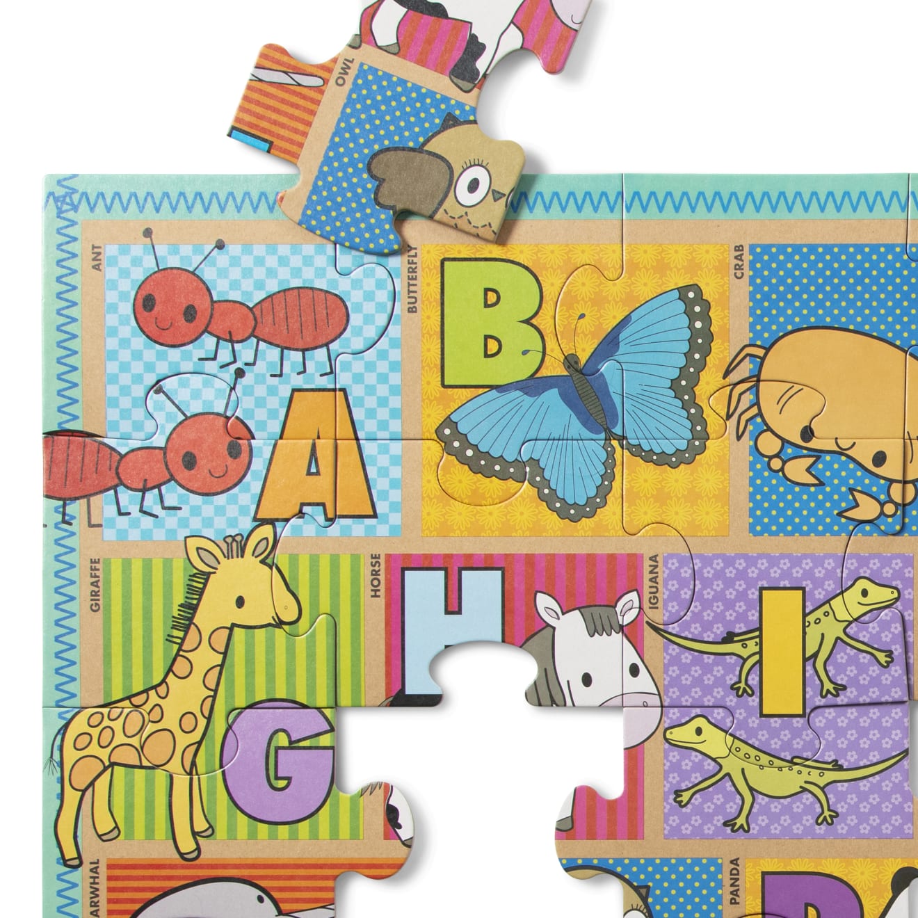 ABC Animals Puzzle | Alphabet Themed Puzzle