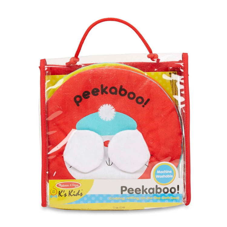 the Melissa & Doug Soft Activity Baby Book - Peekaboo