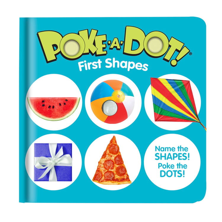 the Melissa & Doug Children’s Book – Poke-a-Dot: First Shapes (Board Book with Buttons to Pop)