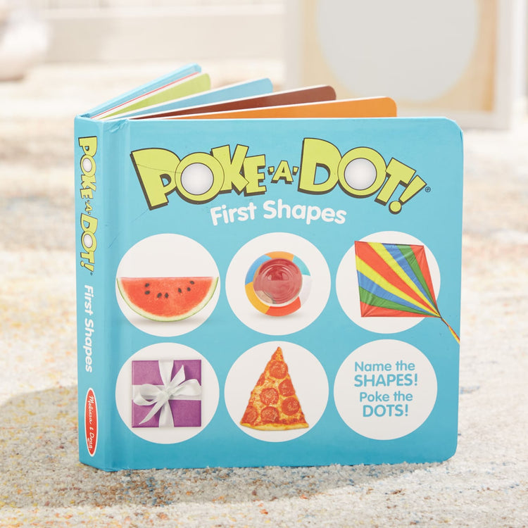 the Melissa & Doug Children’s Book – Poke-a-Dot: First Shapes (Board Book with Buttons to Pop)