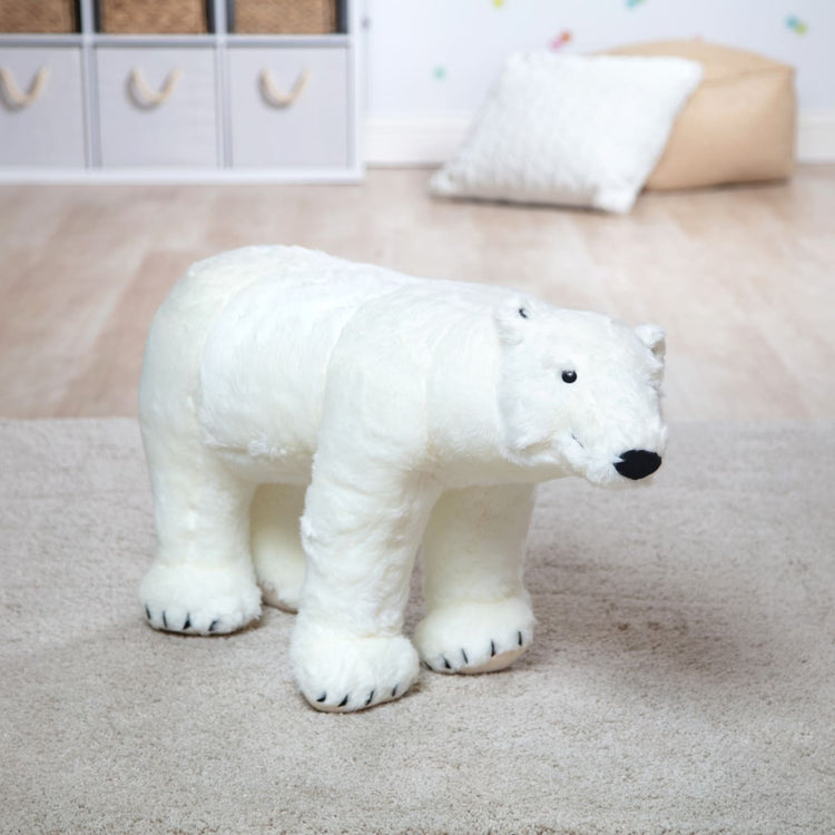 Melissa & Doug Glacier Polar Bear #7609 Plush Animal – Joei's Toy Box