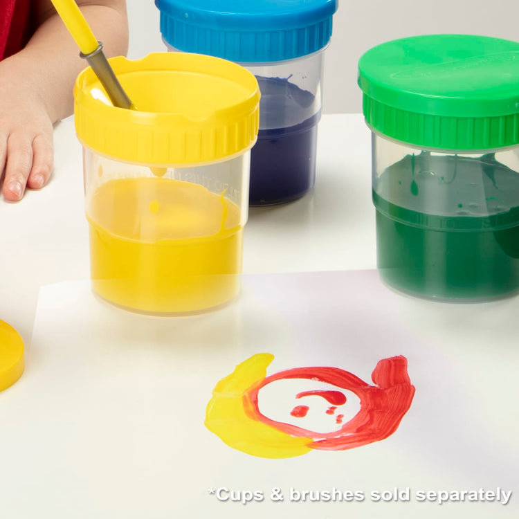 Paint Brushes For Kids, 8 Pcs Big Washable Toddler Paint Brushes