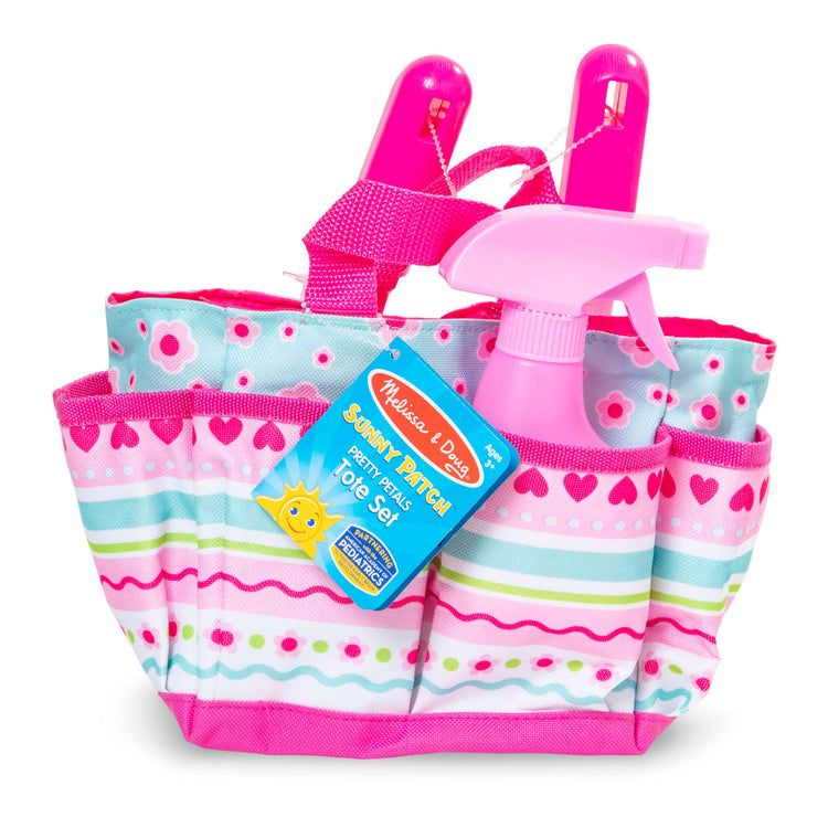 the Melissa & Doug Sunny Patch Pretty Petals Gardening Tote Set With Tools