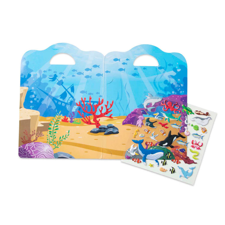 Stickers & Sticker Books  Kids Melissa & Doug Puffy Sticker Play Set -  Ocean - Casa del Baccala