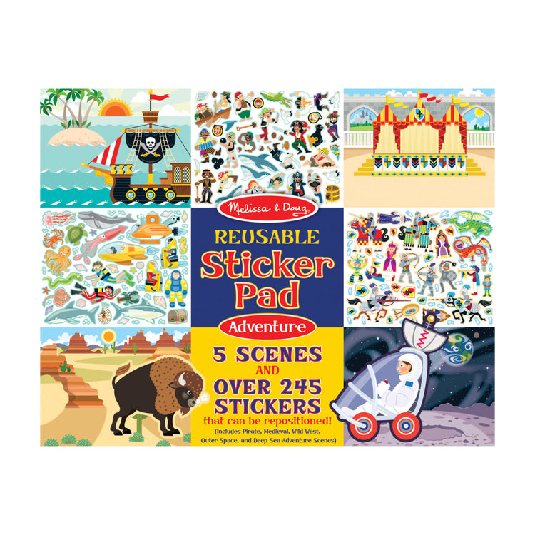 Melissa & Doug Vehicles Restickable Stickers - 193 Stickers, 5