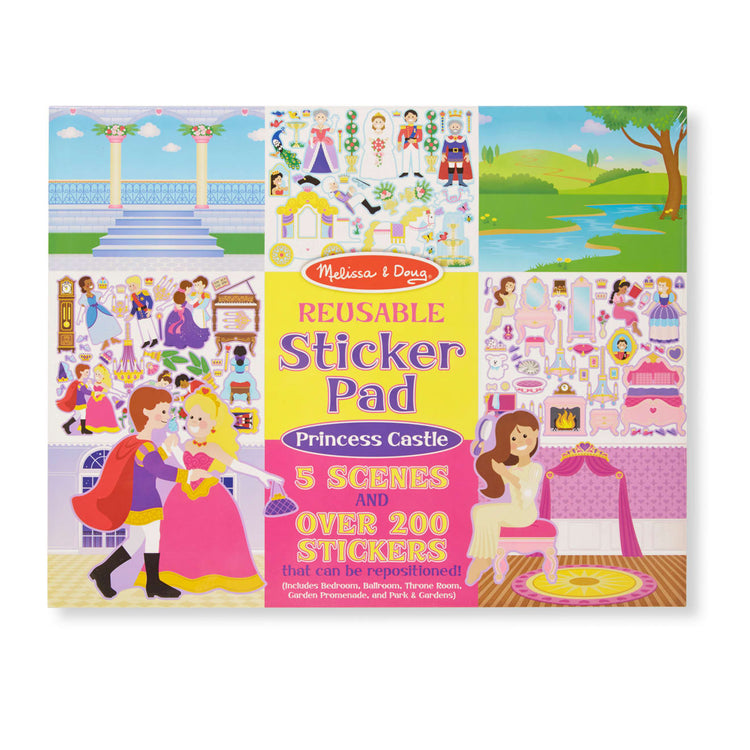 Reusable Sticker Pad Bundle - Fairy, Princess, Dress-Up, and Play House- Melissa and Doug Reusable Sticker Pad Bundle - Fairy, Princess, Dress-Up, and Play House- Melissa and Doug
