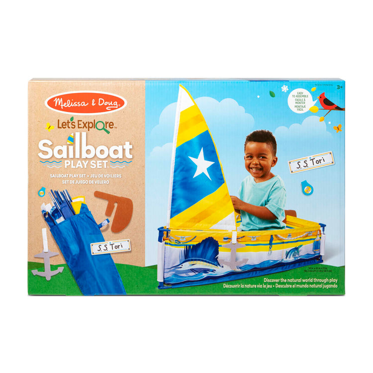 the Melissa & Doug Let’s Explore™ Sailboat Play Set